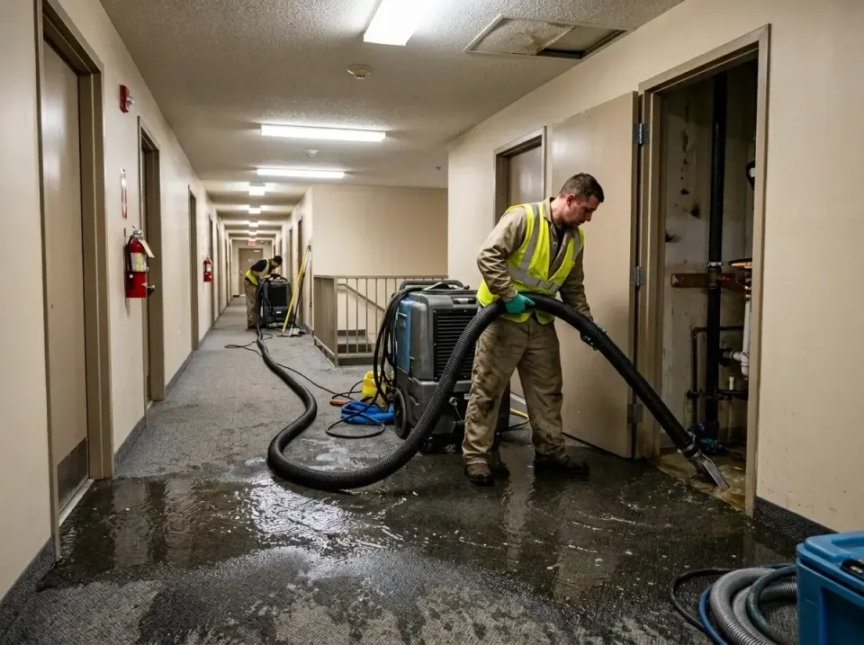 multi-unit-apartment-hallway-f-005 — frequently asked questions, Emergency Burst Pipe Water Extraction & Removal in Kissimme…